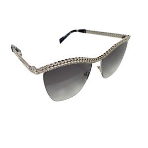 Moschino MOS010/S YL790 Silver Sunglasses